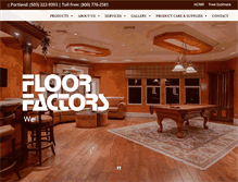 Tablet Screenshot of floorfactors.com